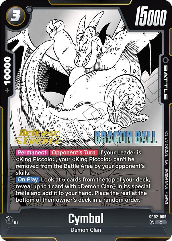 Cymbal [Manga Booster 02 Release Event Cards] | Total Play