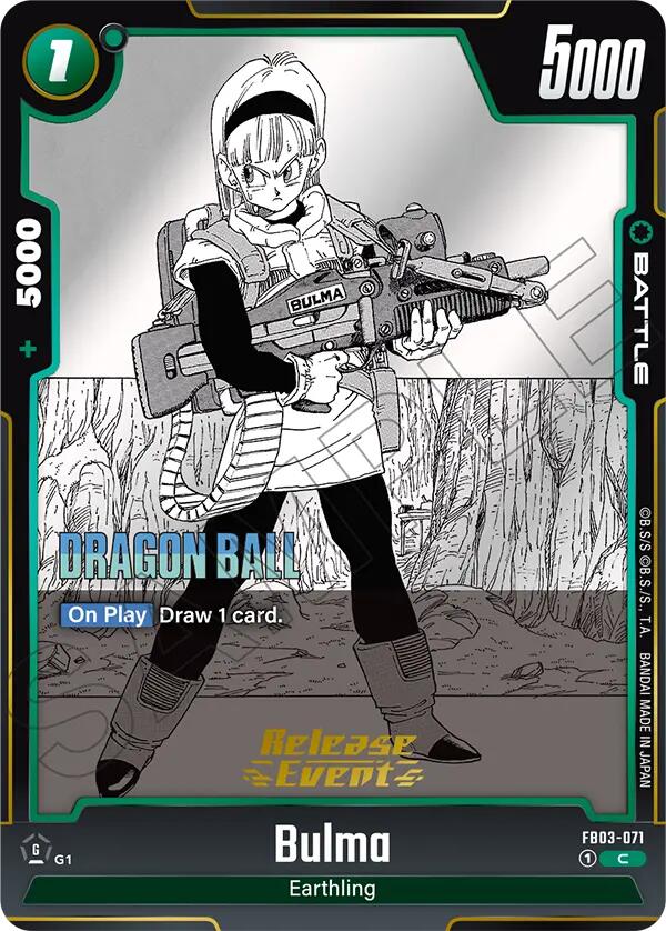 Bulma (FB03-071) [Manga Booster 02 Release Event Cards] | Total Play
