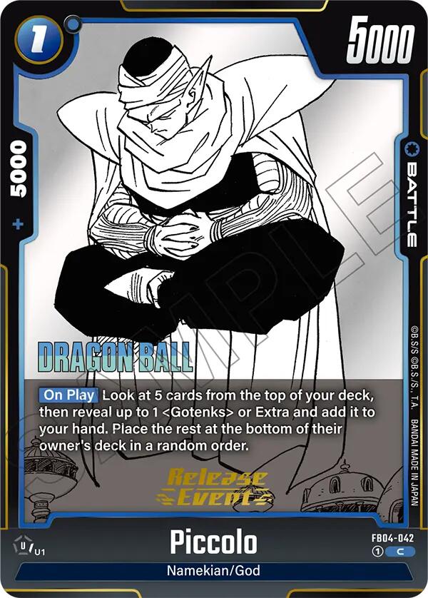 Piccolo (FB04-042) [Manga Booster 02 Release Event Cards] | Total Play