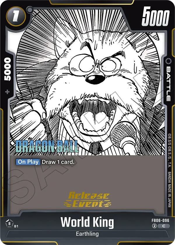 World King [Manga Booster 02 Release Event Cards] | Total Play