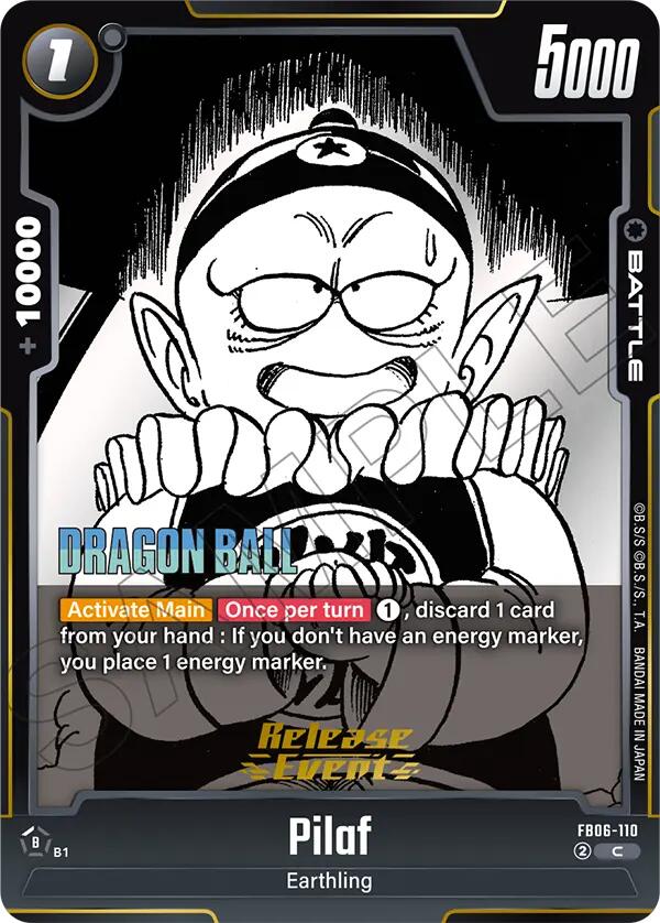 Pilaf [Manga Booster 02 Release Event Cards] | Total Play