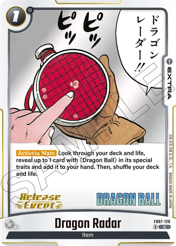 Dragon Radar [Manga Booster 02 Release Event Cards] | Total Play