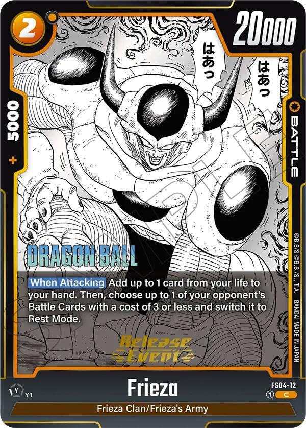 Frieza (FS04-12) [Manga Booster 02 Release Event Cards] | Total Play