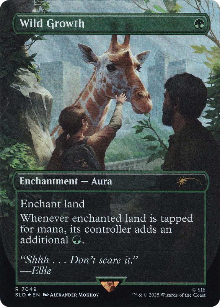 Wild Growth (Rainbow Foil) [Secret Lair Drop Series] | Total Play
