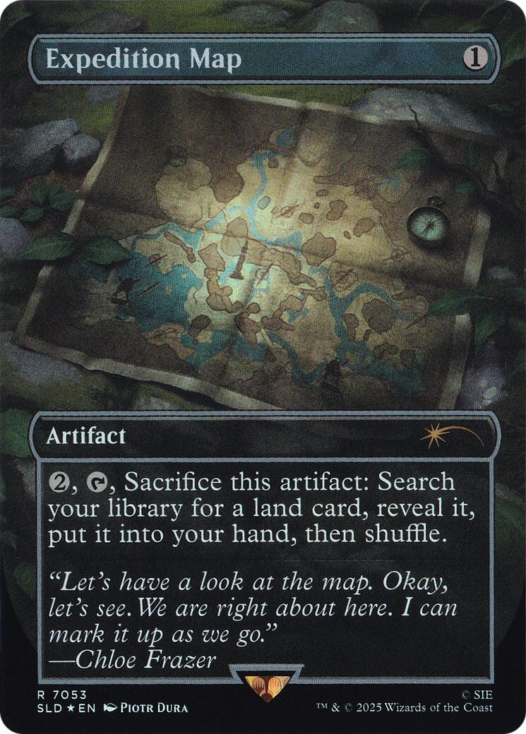 Expedition Map (Rainbow Foil) [Secret Lair Drop Series] | Total Play
