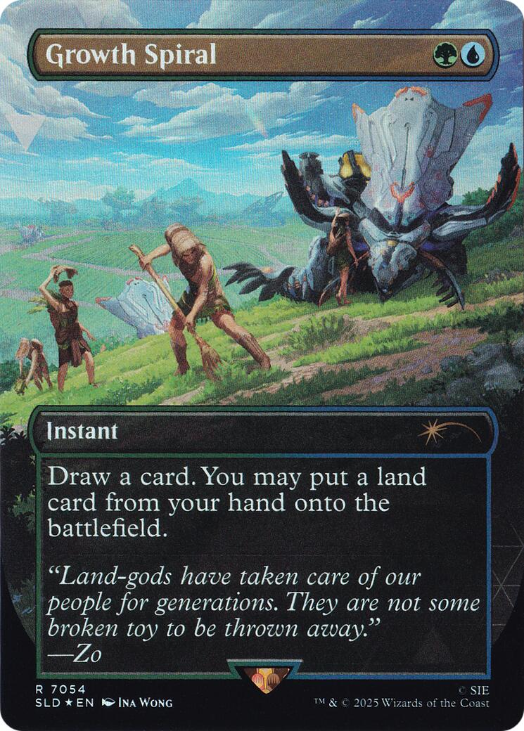 Growth Spiral (Rainbow Foil) [Secret Lair Drop Series] | Total Play