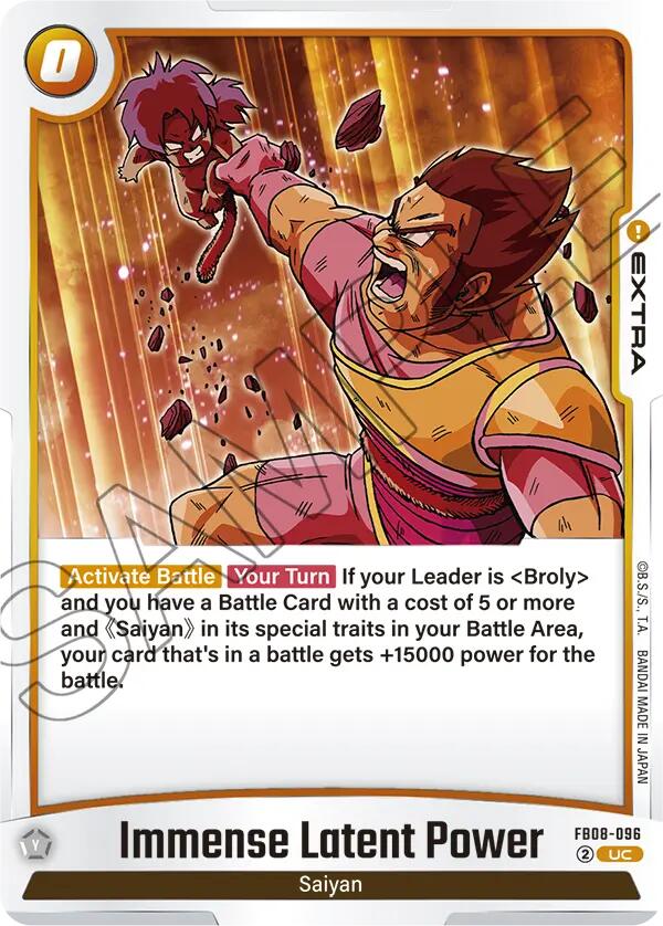 Immense Latent Power [Saiyan's Pride] | Total Play