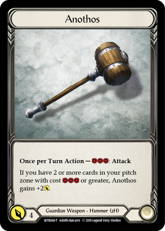 Anothos // Dorinthea Ironsong [WTR040-T // WTR113-T] (Welcome to Rathe)  Alpha Print Normal | Total Play
