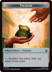 Aang, Awoken Avatar - Marit Lage // Treasure Double-Sided Token [Avatar: The Last Airbender: Eternal-Legal Tokens] | Total Play