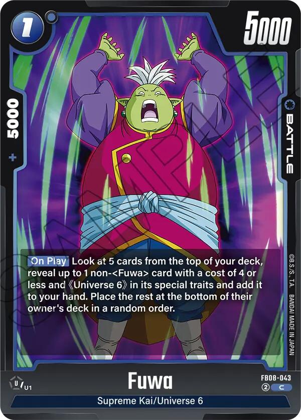Fuwa [Saiyan's Pride] | Total Play