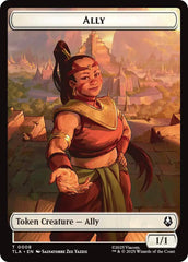 Ally (0008) // Clue (0016) Double-Sided Token [Avatar: The Last Airbender Tokens] | Total Play