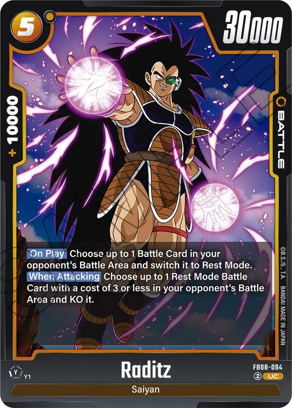 Raditz [Saiyan's Pride] | Total Play