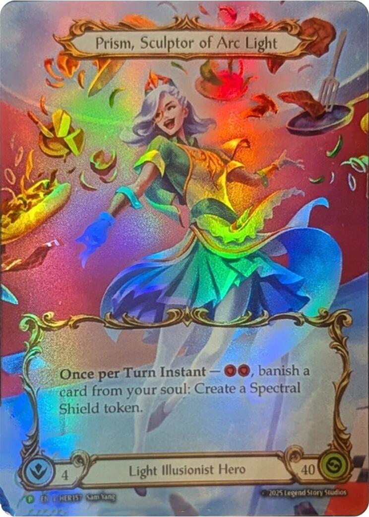 Prism, Sculptor of Arc Light [HER157] (Promo)  Rainbow Foil | Total Play