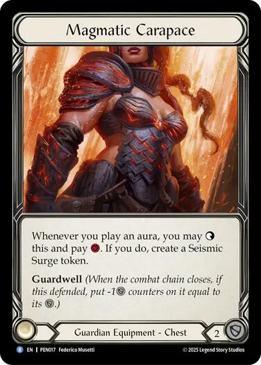 Magmatic Carapace [PEN017] (Compendium of Rathe) | Total Play