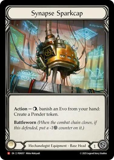 Synapse Sparkcap [PEN057] (Compendium of Rathe)  Cold Foil | Total Play