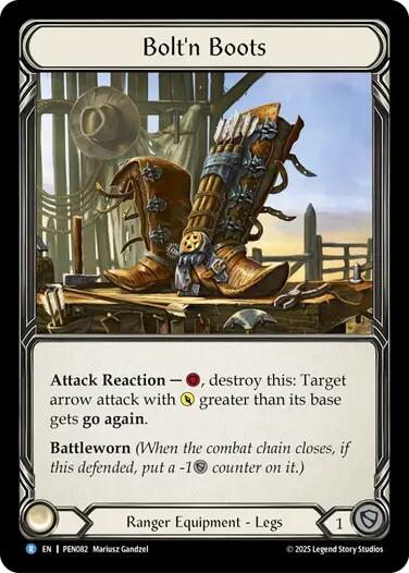Bolt'n Boots [PEN082] (Compendium of Rathe)  Cold Foil | Total Play