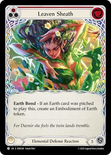 Leaven Sheath [PEN208] (Compendium of Rathe)  Rainbow Foil | Total Play