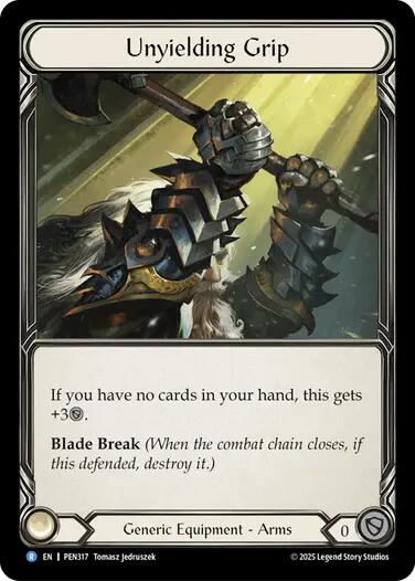 Unyielding Grip [PEN317] (Compendium of Rathe)  Cold Foil | Total Play