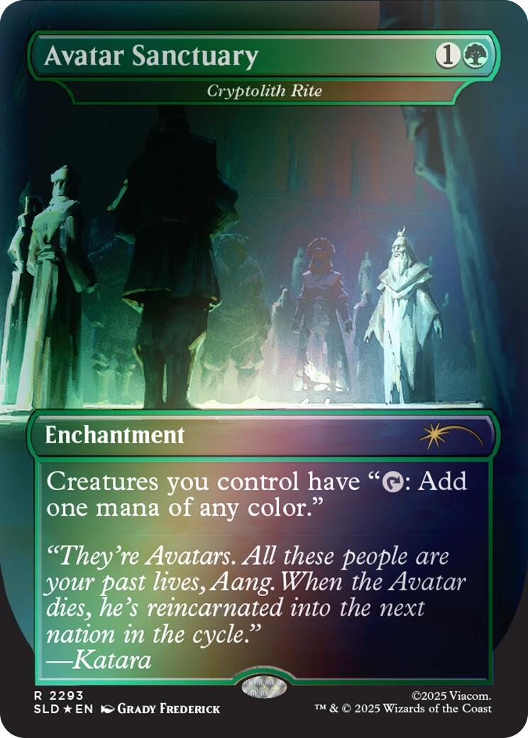Avatar Sanctuary - Cryptolith Rite (Rainbow Foil) [Secret Lair Drop Series] | Total Play