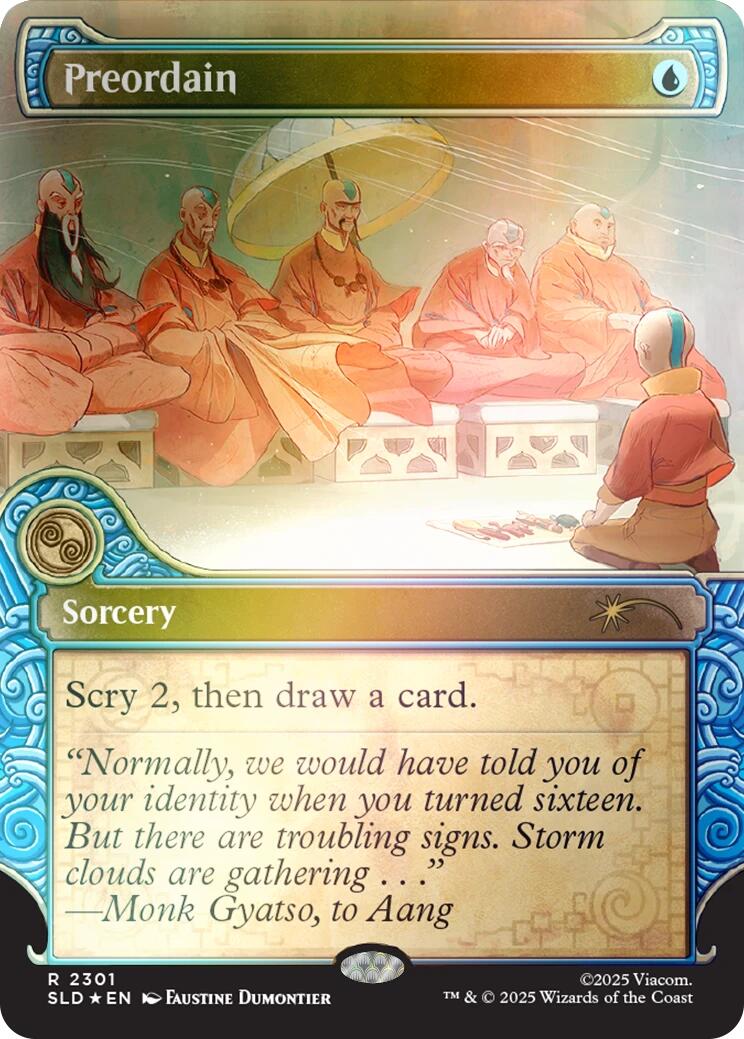 Preordain (2301) (Rainbow Foil) [Secret Lair Drop Series] | Total Play