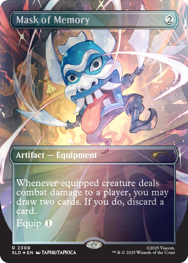 Mask of Memory (Rainbow Foil) [Secret Lair Drop Series] | Total Play