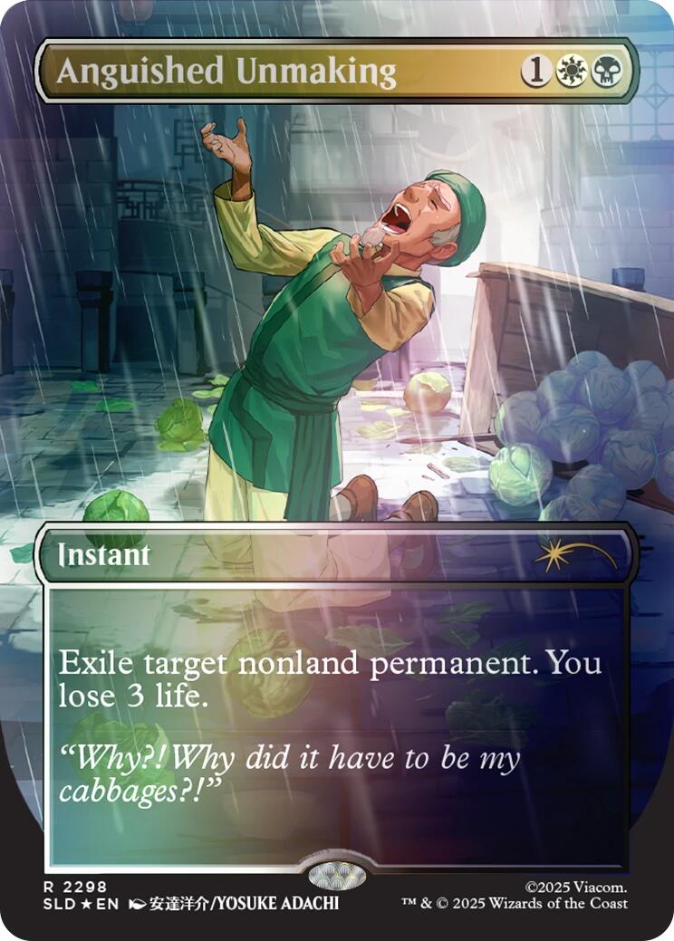 Anguished Unmaking (2298) (Rainbow Foil) [Secret Lair Drop Series] | Total Play