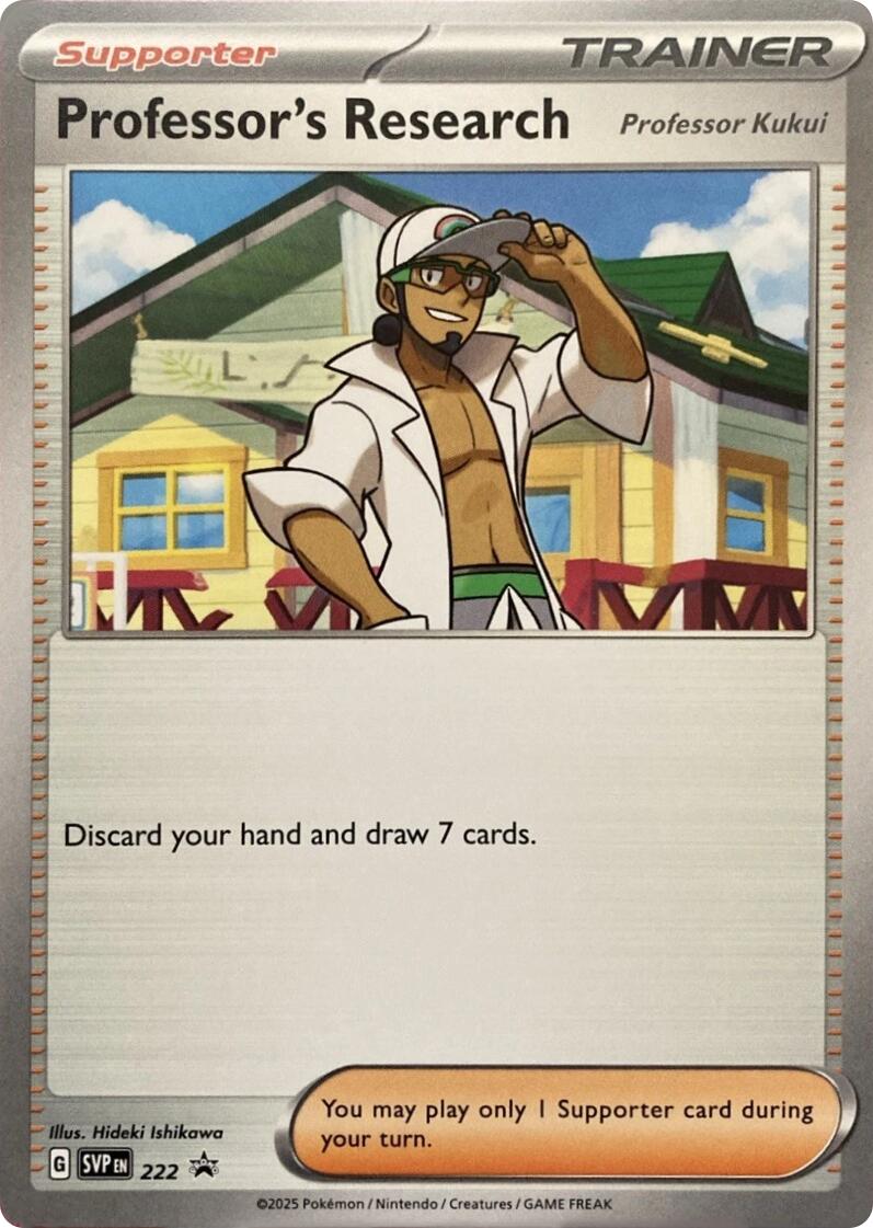 Professor's Research (222) [Scarlet & Violet: Black Star Promos] | Total Play