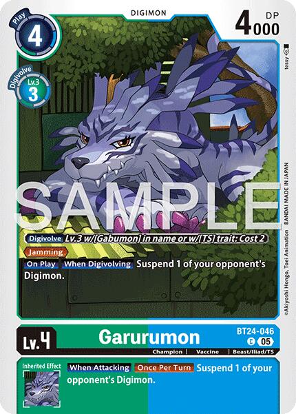 Garurumon [BT24-046] [Time Stranger] | Total Play