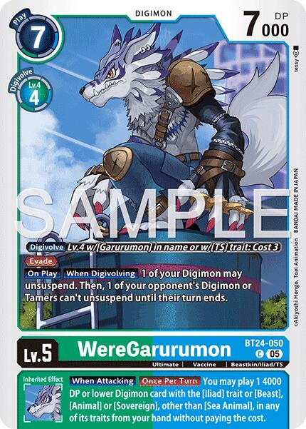 WereGarurumon [BT24-050] [Time Stranger] | Total Play