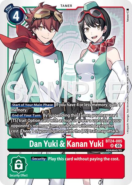 Dan Yuki & Kanan Yuki [BT24-085] [Time Stranger] | Total Play