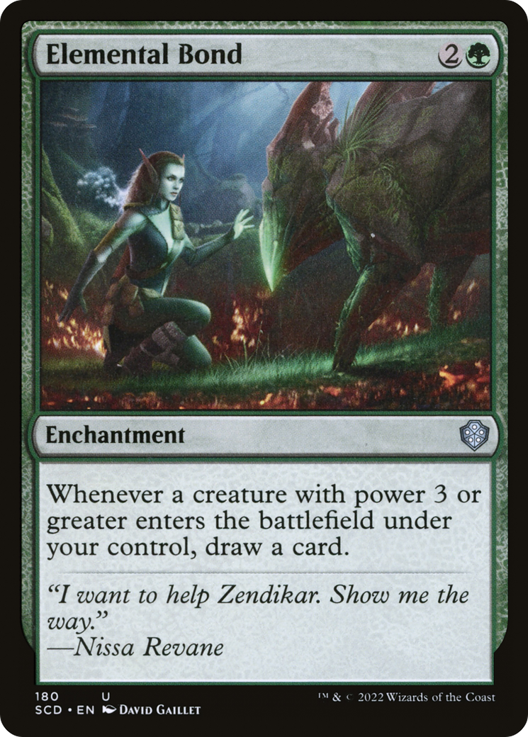 Elemental Bond [Starter Commander Decks] | Total Play