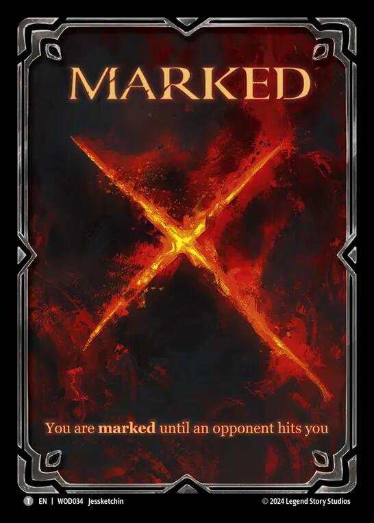 Marked [WOD034] (The Hunted Arakni, Web of Deceit Blitz Deck) | Total Play