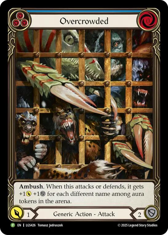 Overcrowded [LGS426] (Promo)  Cold Foil | Total Play