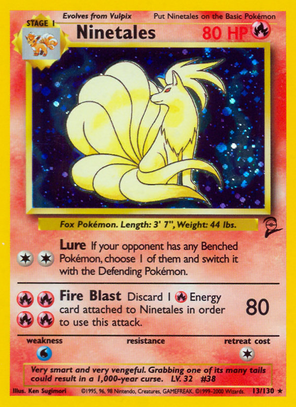 Ninetales (13/130) [Base Set 2] | Total Play