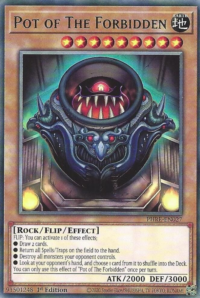 Pot of The Forbidden [PHRE-EN027] Rare | Total Play