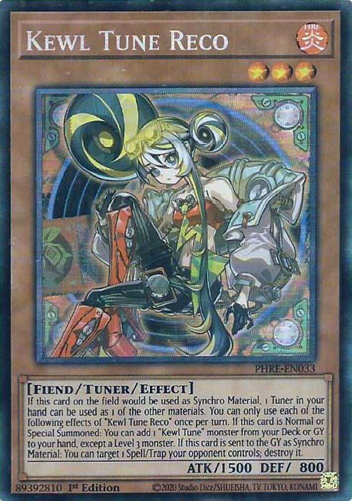 Kewl Tune Reco (CR) [PHRE-EN033] Collector's Rare | Total Play