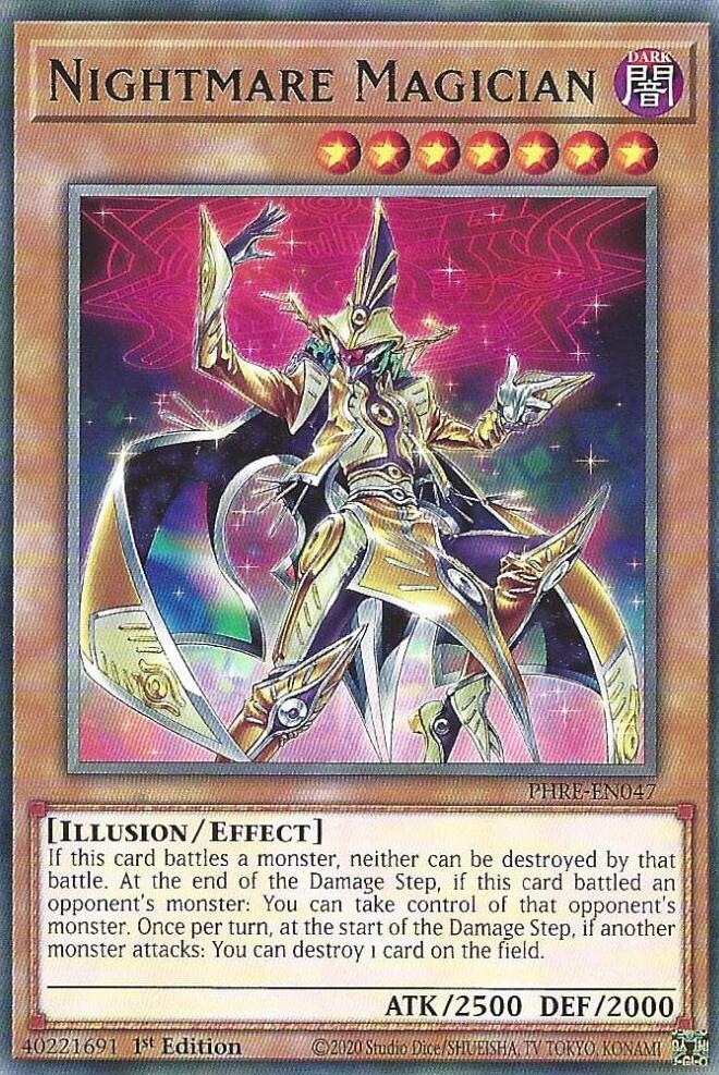 Nightmare Magician [PHRE-EN047] Rare | Total Play