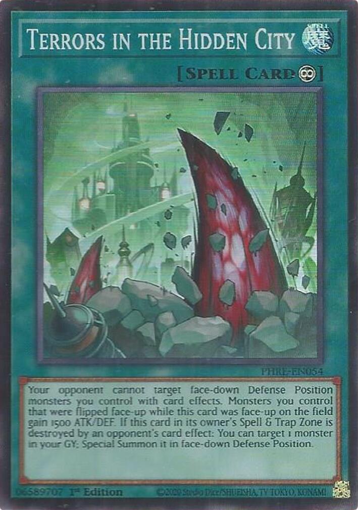 Terrors in the Hidden City (Super Rare) [PHRE-EN054] Super Rare | Total Play