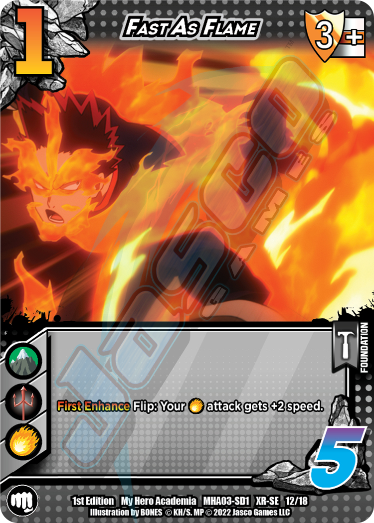 Fast as Flame [Endeavor Clash Deck XR] | Total Play