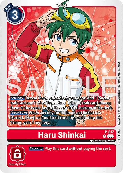 Haru Shinkai [P-217] (Official Store Tournament 2026 Vol. 1) [Promotional Cards] | Total Play