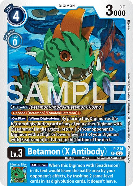 Betamon [P] (X Antibody) (Official Store Tournament 2026 Vol. 1) [Promotional Cards] | Total Play