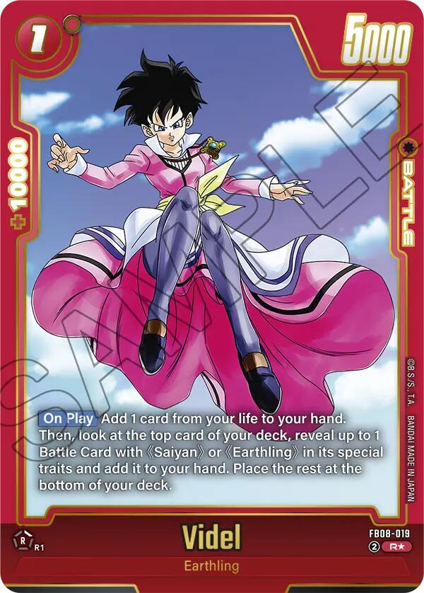 Videl (FB08-019) (Alternate Art) [Saiyan's Pride] | Total Play