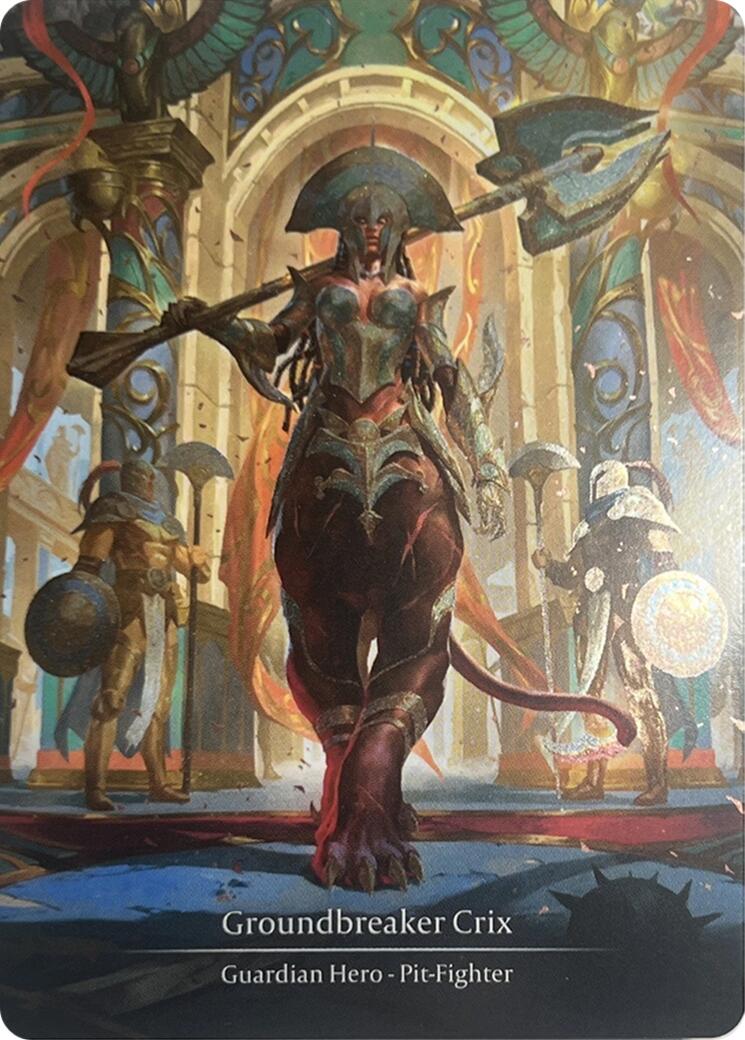 Groundbreaker Crix [HER155] (Promo)  Cold Foil | Total Play