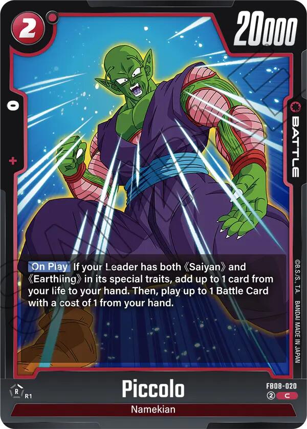 Piccolo (FB08-020) [Saiyan's Pride] | Total Play