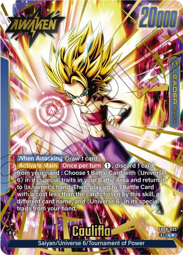Caulifla (FB08-025) (Alternate Art) [Saiyan's Pride] | Total Play
