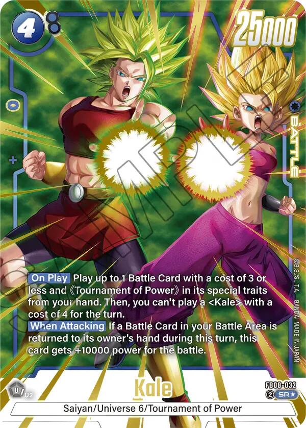 Kale (FB08-032) (Alternate Art) [Saiyan's Pride] | Total Play