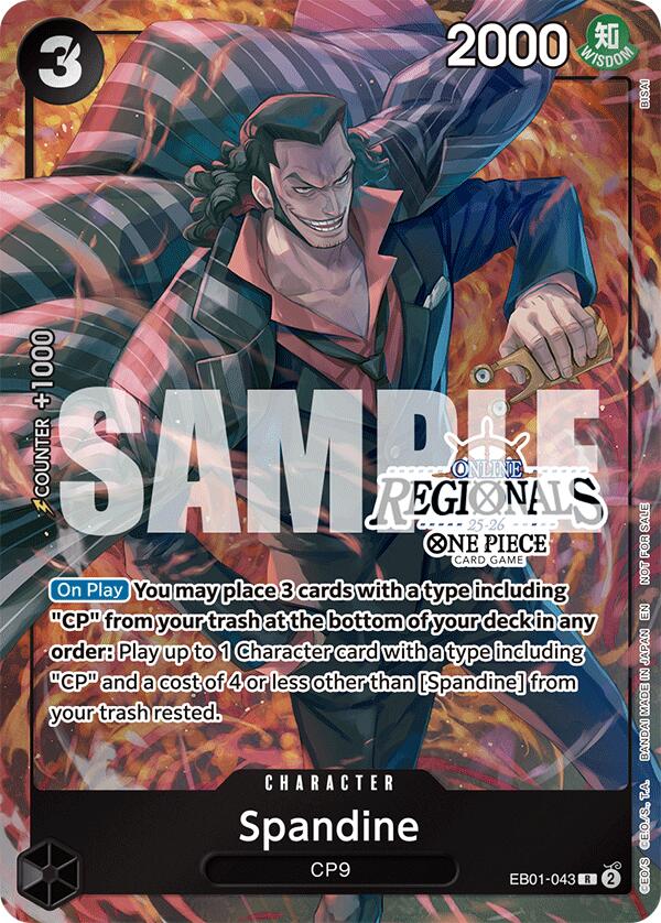 Spandine (Online Regional Participation Pack 2025 Vol.1) [One Piece Promotion Cards] | Total Play