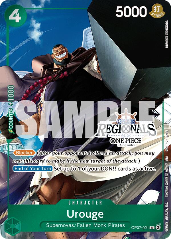 Urouge (Online Regional Participation Pack 2025 Vol.1) [One Piece Promotion Cards] | Total Play
