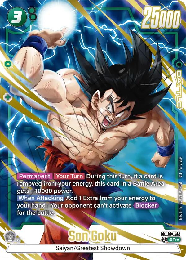 Son Goku (FB08-055) (Alternate Art) [Saiyan's Pride] | Total Play