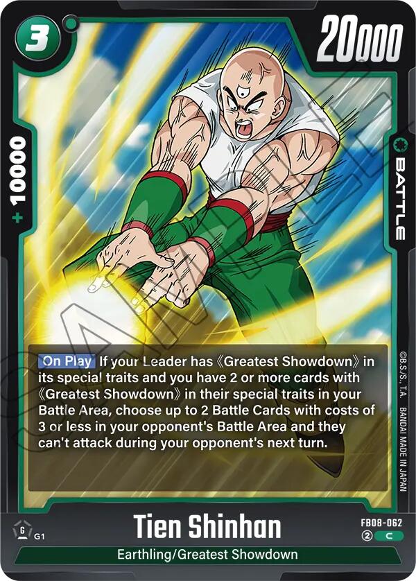 Tien Shinhan [Saiyan's Pride] | Total Play